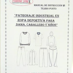 Manual Patronaje Ropa Tejido Punto Dama, Caballeros y Niños s/.60
