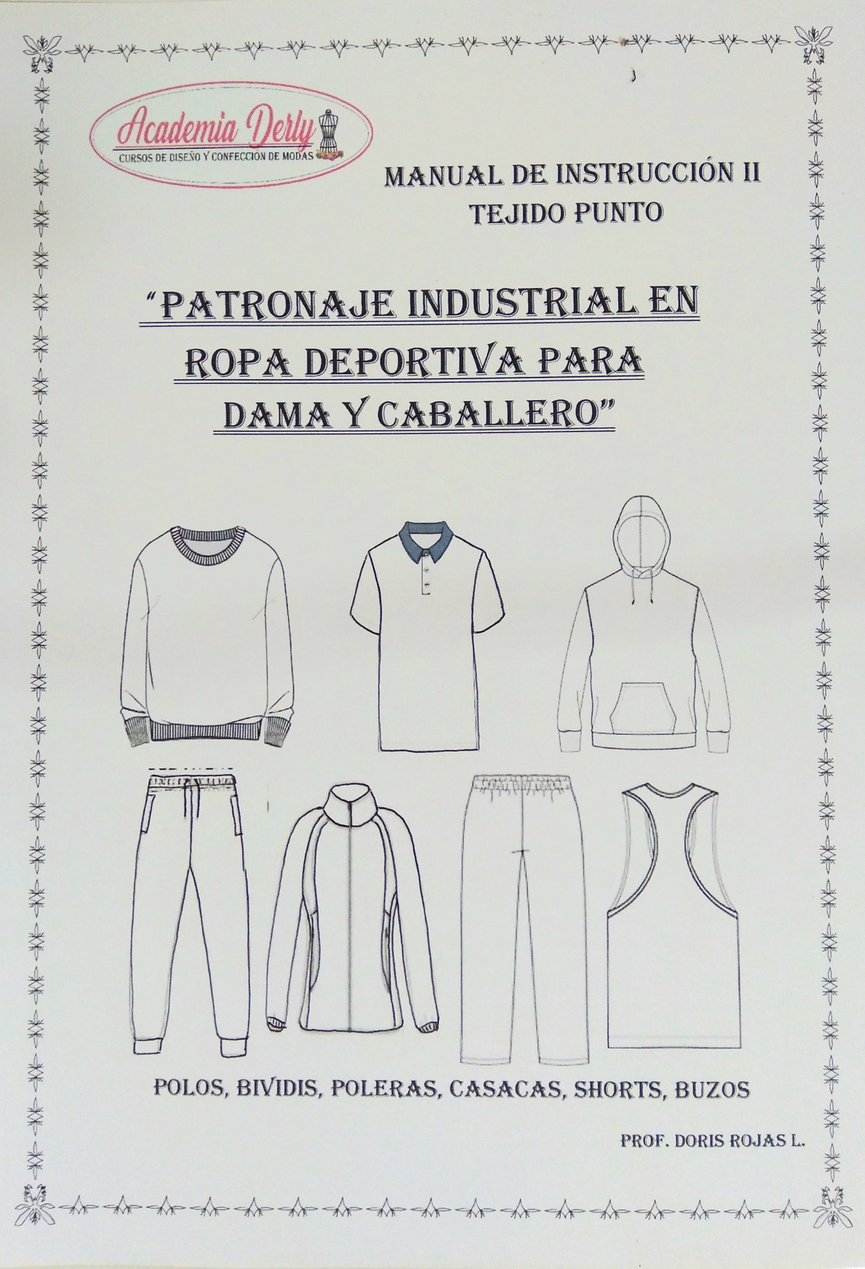 Industriales Tabla Medidas Ropa Patronaje Industrial Tabla De