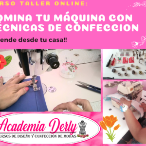 CURSO COSTURA DESDE 0: DOMINA TU MAQUINA DE COSER s/177