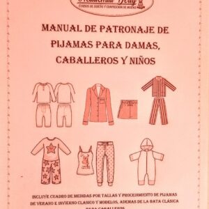 MANUAL DE PIJAMAS PARA DAMAS, CABALLEROS Y NIÑOS s/35
