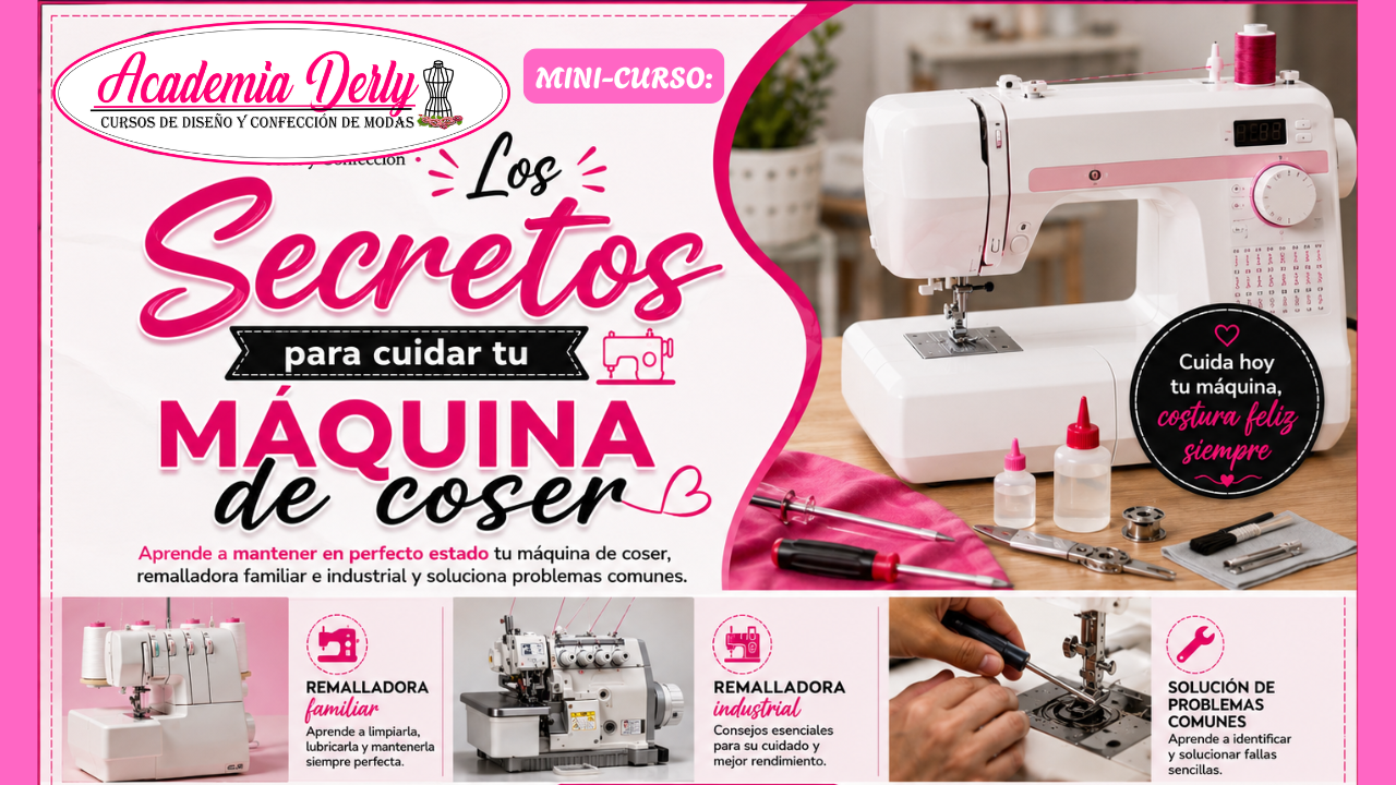 SECRETOS PARA CUIDAR TUS MAQUINAS DE COSER S/57